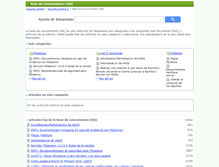 Tablet Screenshot of knowledgebase.interbel.es